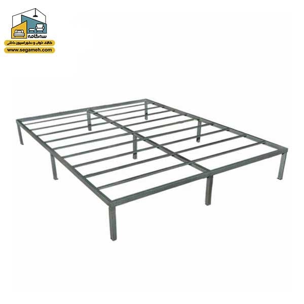 کف تخت فلز دو نفره