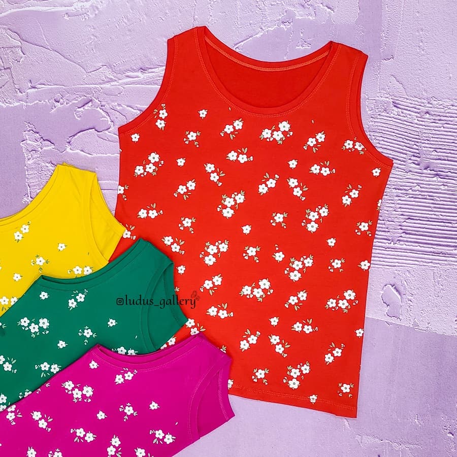 تاپ شیک زنانه طرح گل