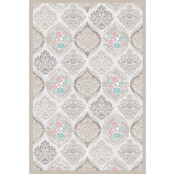 کاور فرش طرح مدرن نگین ترمه مدل 73