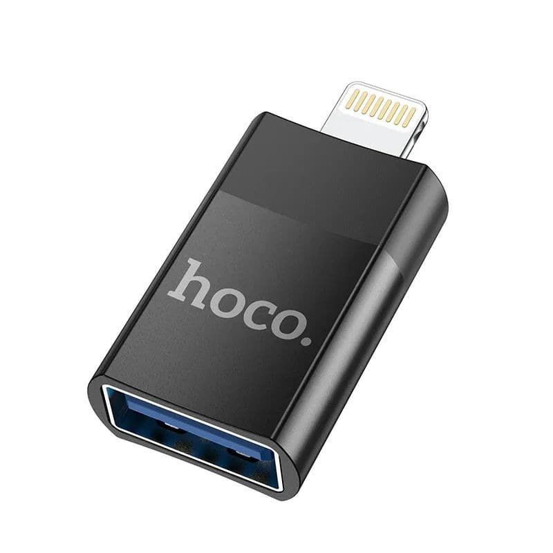 مبدل او تی جی لایتنینگ هوکو HOCO UA17, Lightning male to USB