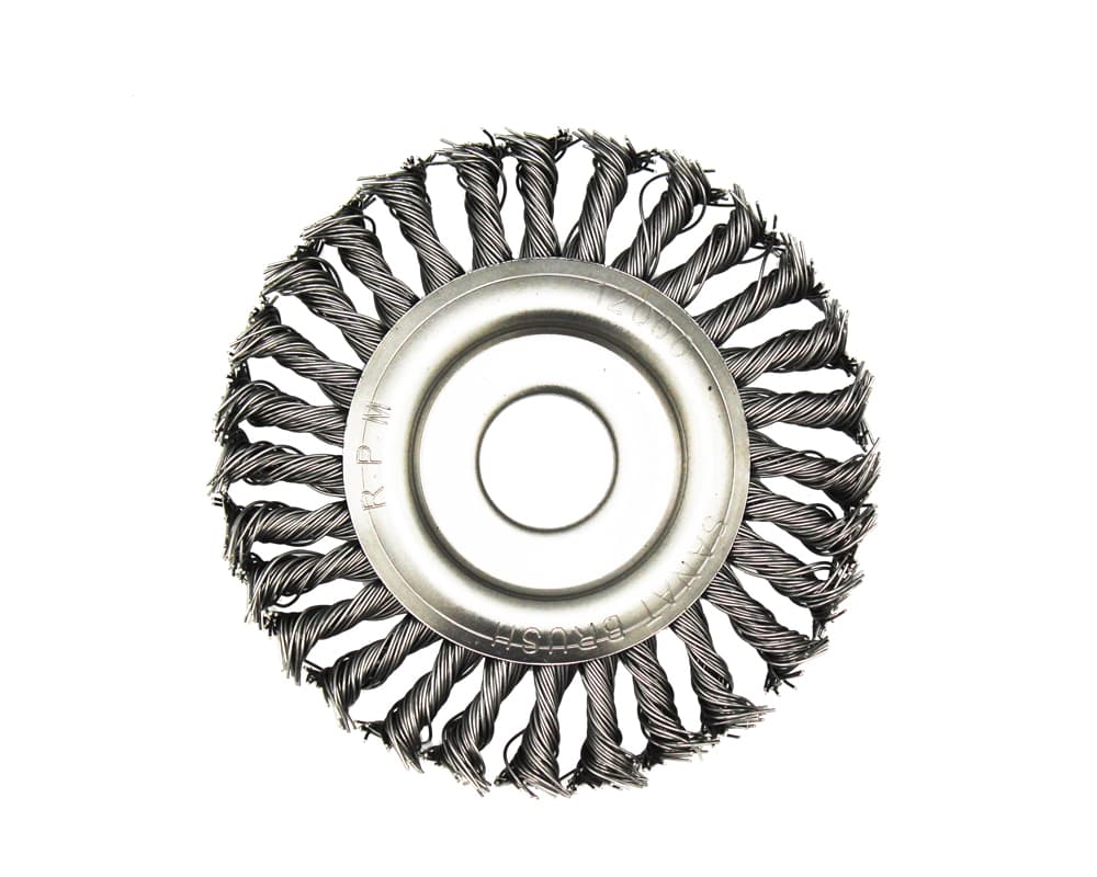 فرچه سیمی تخت بافته 11.5 سانت سه ستاره