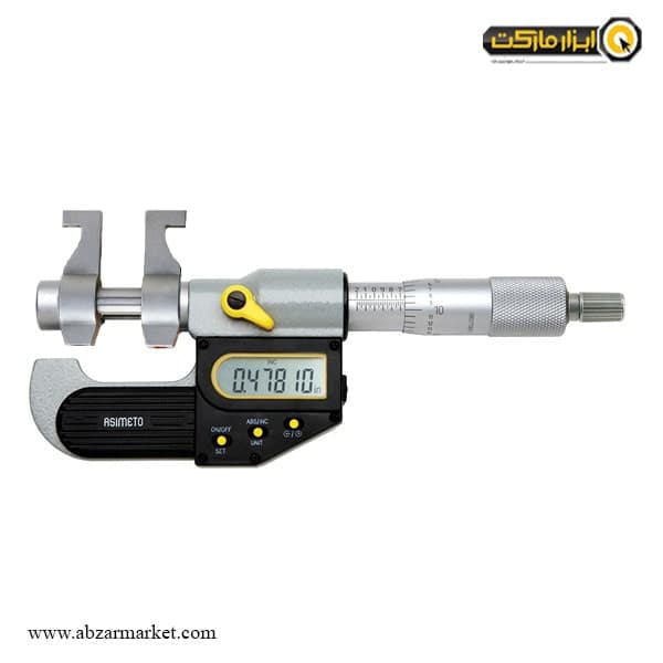میکرومتر دیجیتال آسیمتو داخل سنج 100-75 میلی متر مدل 0-04-207