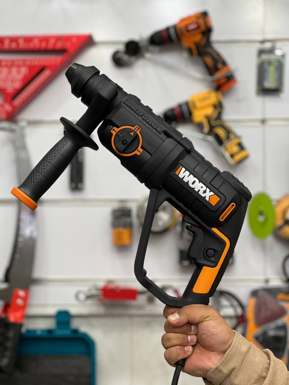 دریل سه حالته ورکس 800 وات مدل WX-333