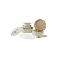 سرویس قابلمه آلومینیوم ریختهگری 11 پارچه نئوفلیم میداس بژ