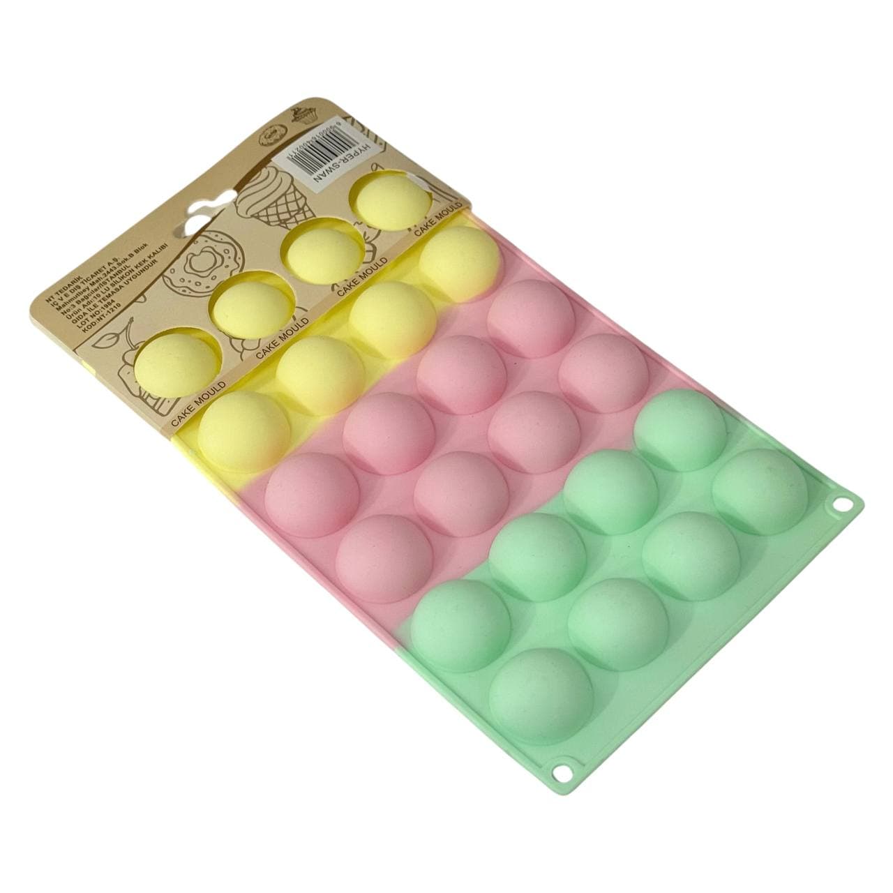 قالب سیلیکونی طرح توپی کد21