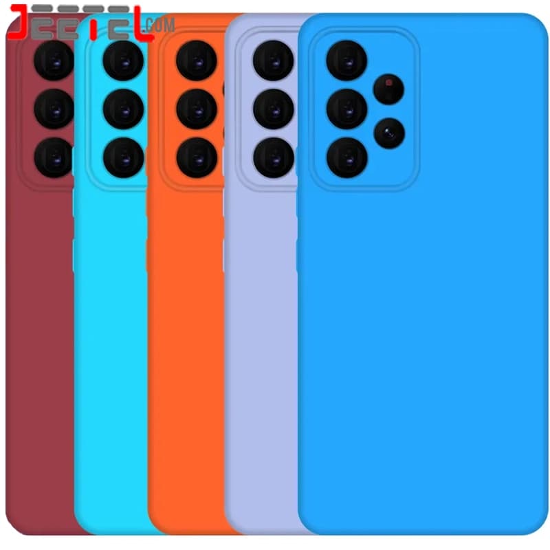 قاب سیلیکونی Samsung Galaxy A52 / A52S مدل محافظ لنزدار