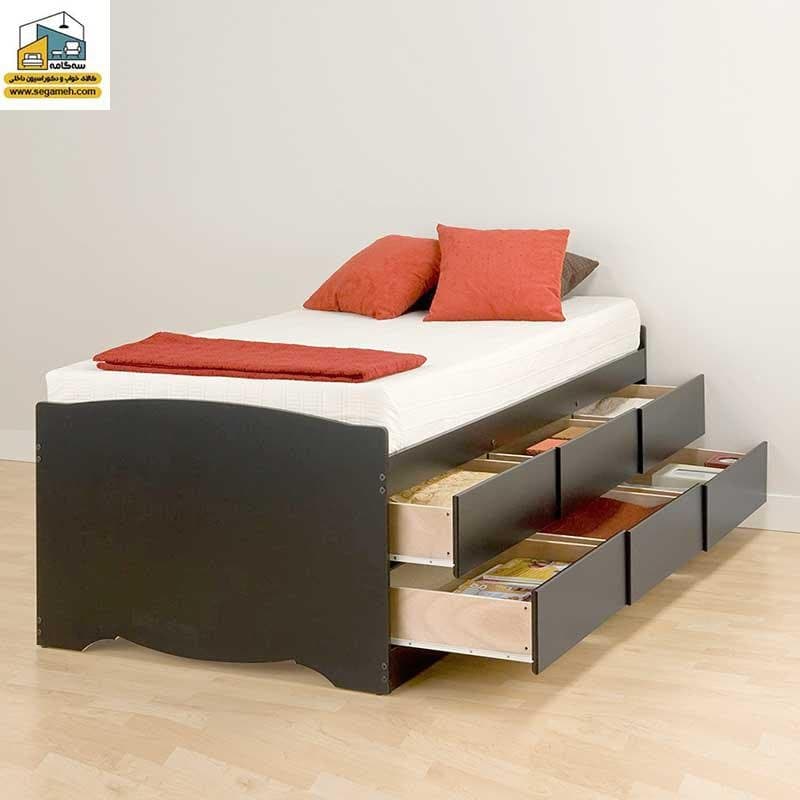 تخت خواب یک نفره کد BSP09