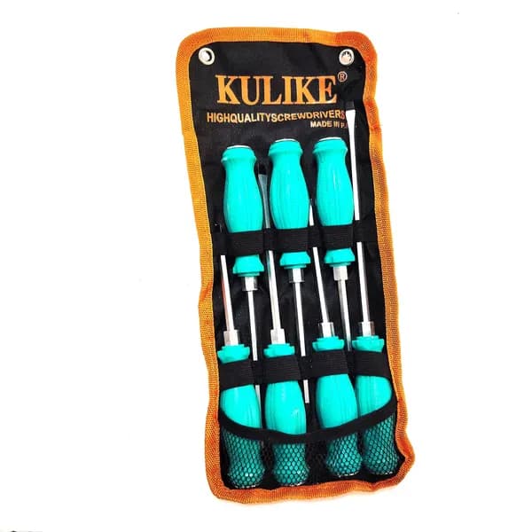 پیچ گوشتی ضربه خور هفت عددی برزنتی KULIKE