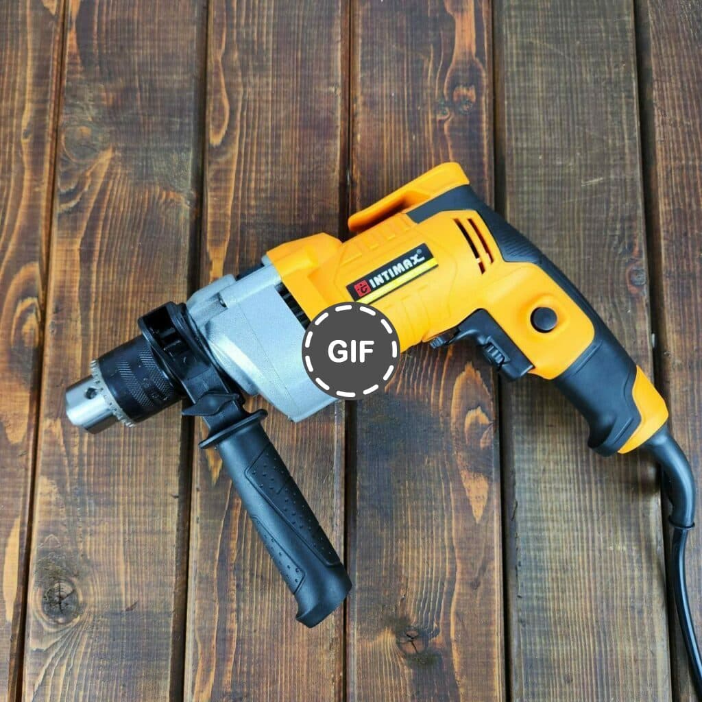 دریل چکشی نیمه گیربکسی کله فلزی اینتیمکس مدل 0139