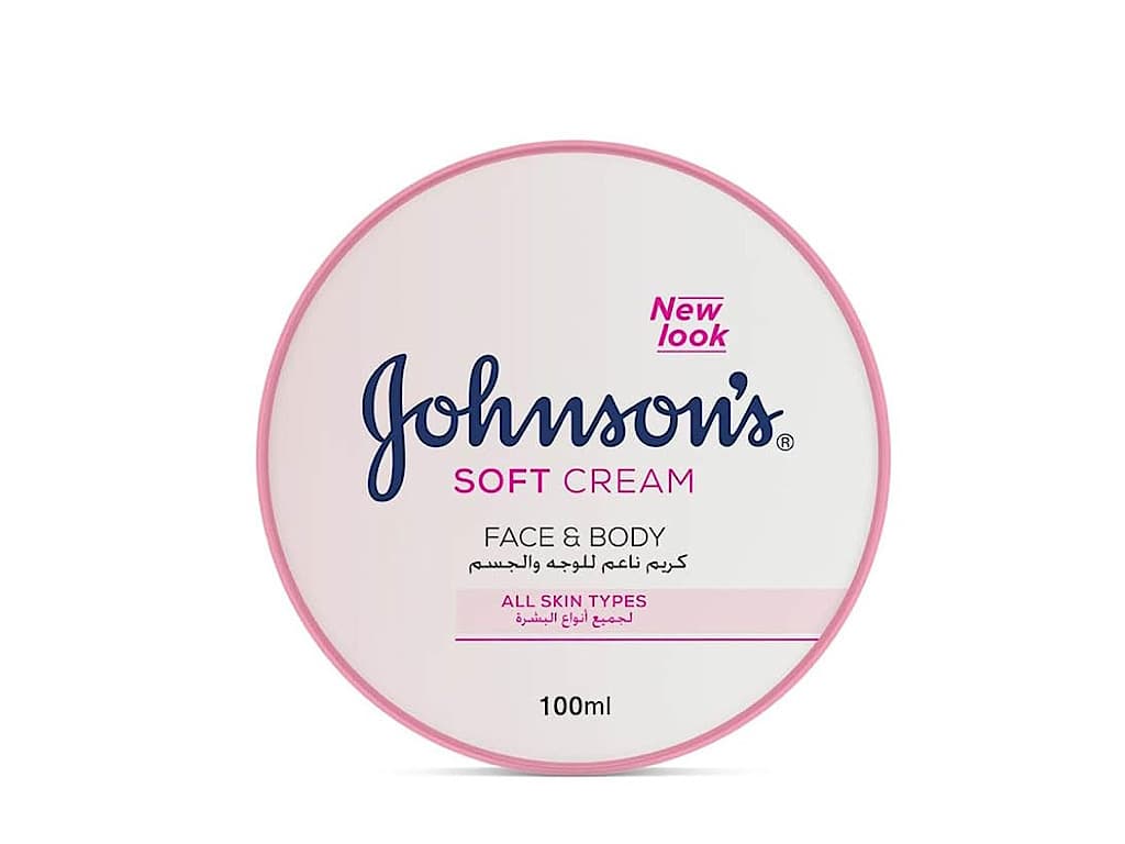 کرم مرطوب کننده صورت و بدن جانسون