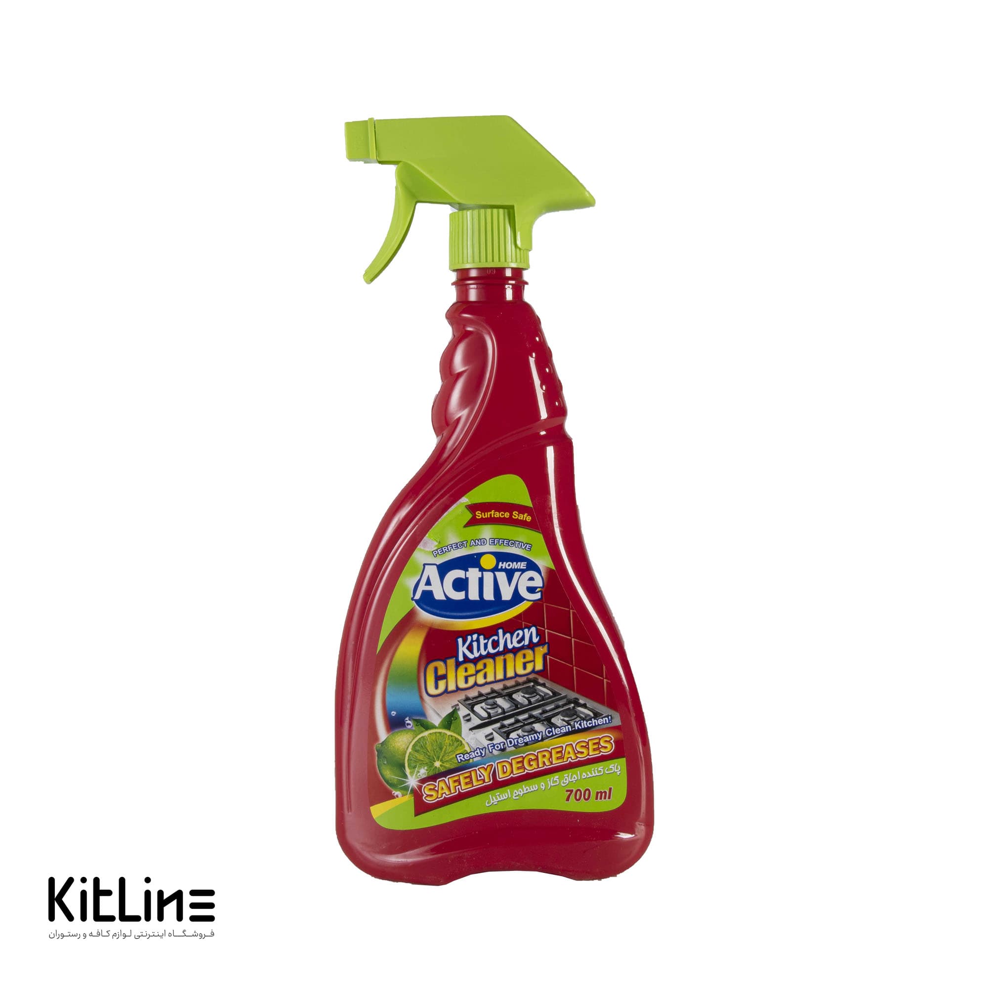 اسپری پاک کننده اجاق و سطوح استیل اکتیو (۷۰۰ میلیلیتری)
