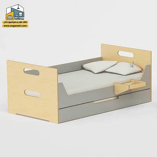 تخت خواب نوجوان مدل BTP09