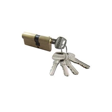 سیلندر 70 میلی متری کلید دو شیار داف طلایی - ناموجود