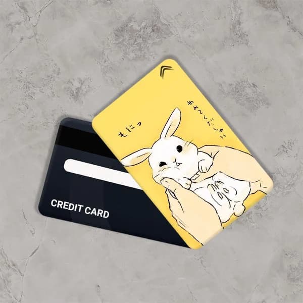 استیکر کارت بانکی مدل فانتزی خرگوش کد CAB811-K