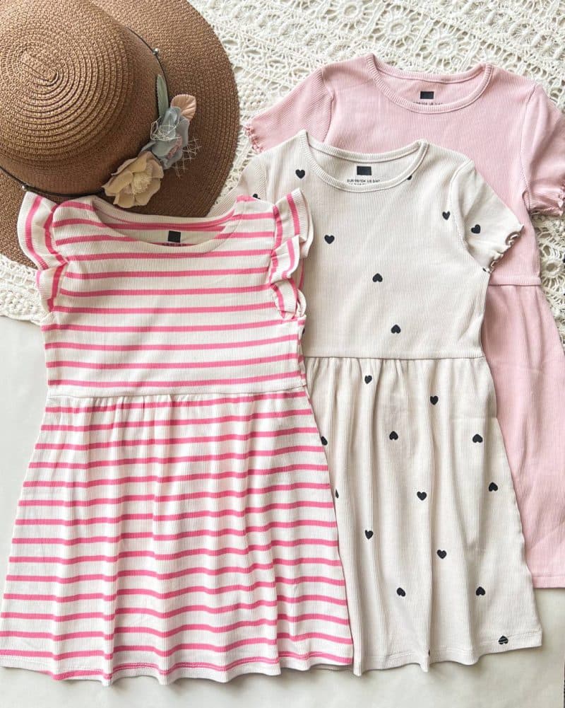 پیراهن کبریتی دخترانه h&m