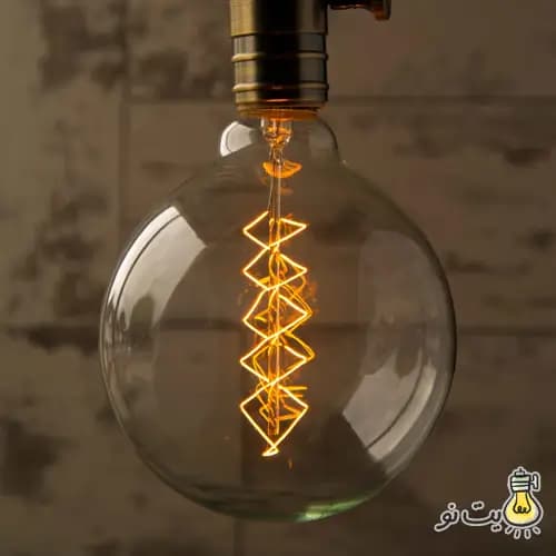 لامپ ادیسونی 40 وات مدل G125 پیچی