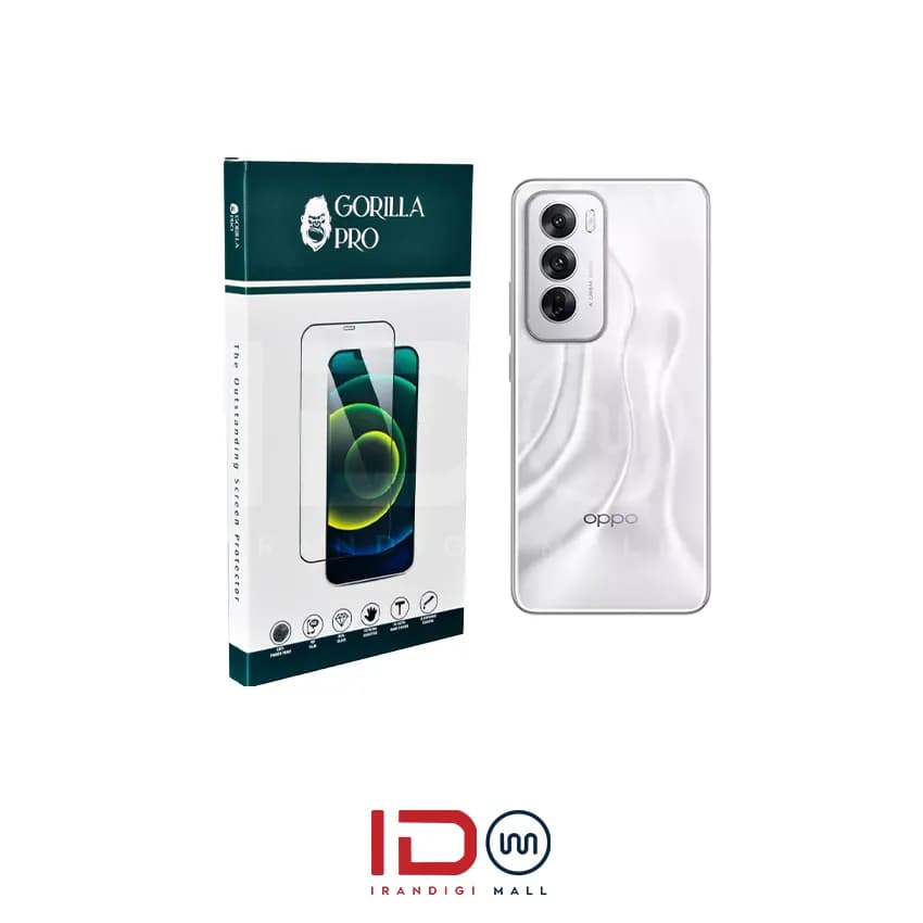 گلس و محافظ هیدروژلی (شفاف) بدنه گوشی اوپو مدل OPPO RENO 12