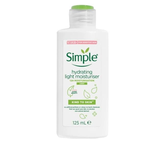 کرم مرطوبکننده و آبرسان سیمپل مدل Light