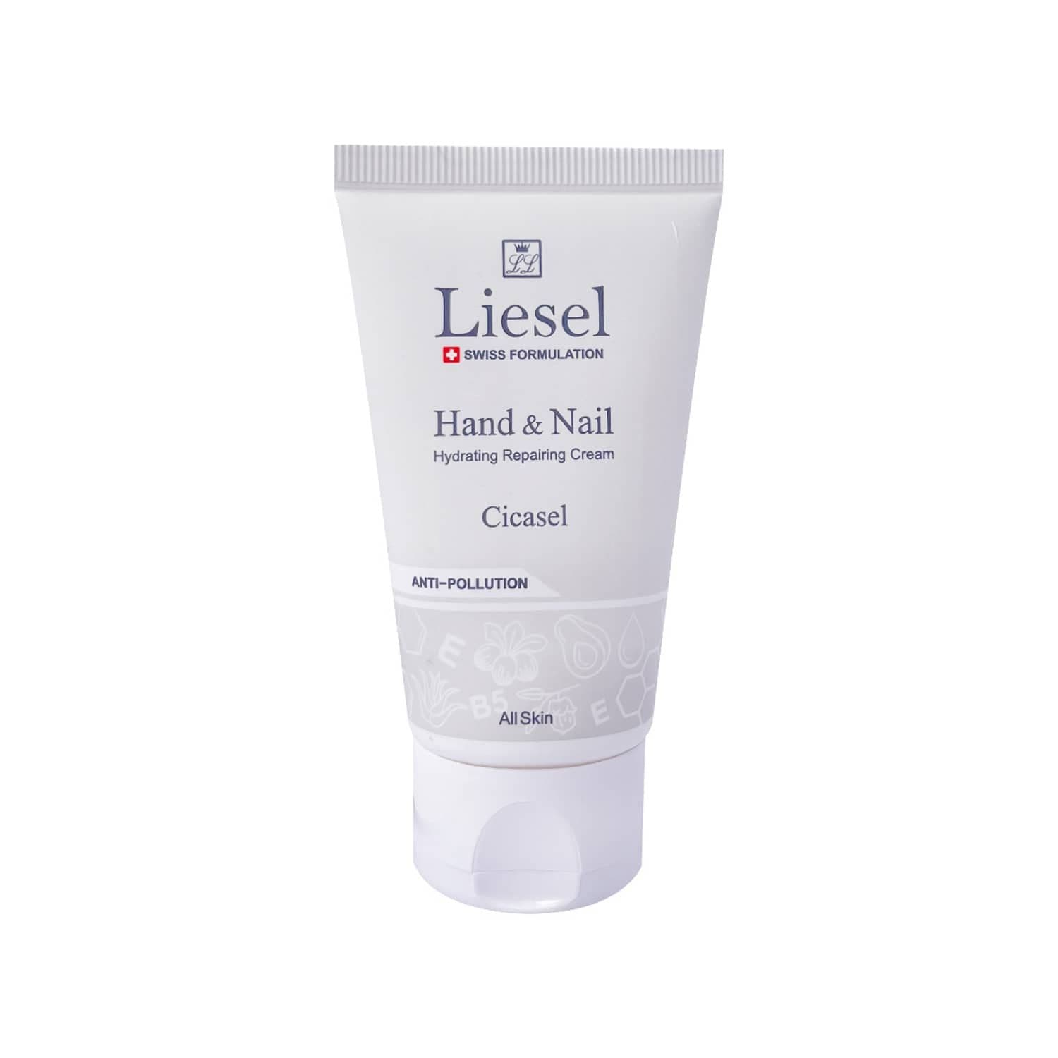 کرم مرطوب کننده دست و ناخن لایسل مدل سیکاسل حجم 50 میلی لیتر