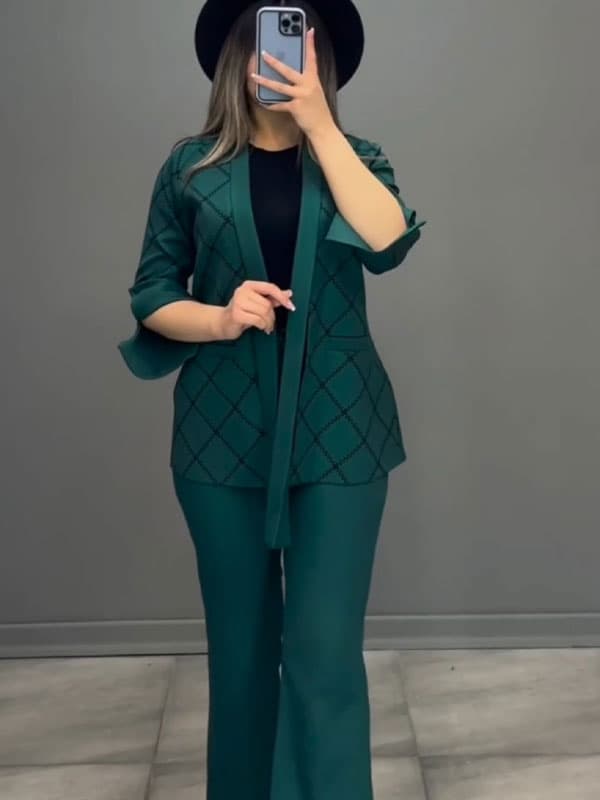 کت و شلوار دخترانه مدل دلسا