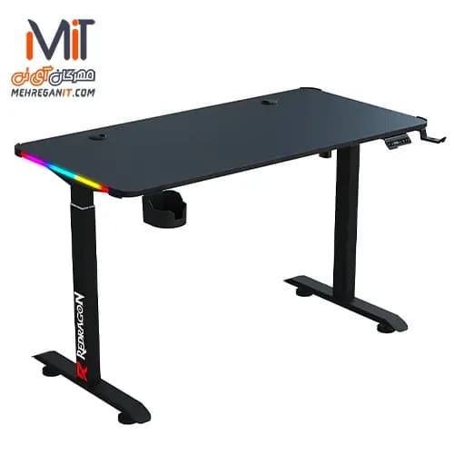میز گیمینگ موتور دار ردراگون مدل GD-3330-L 160cm RGB