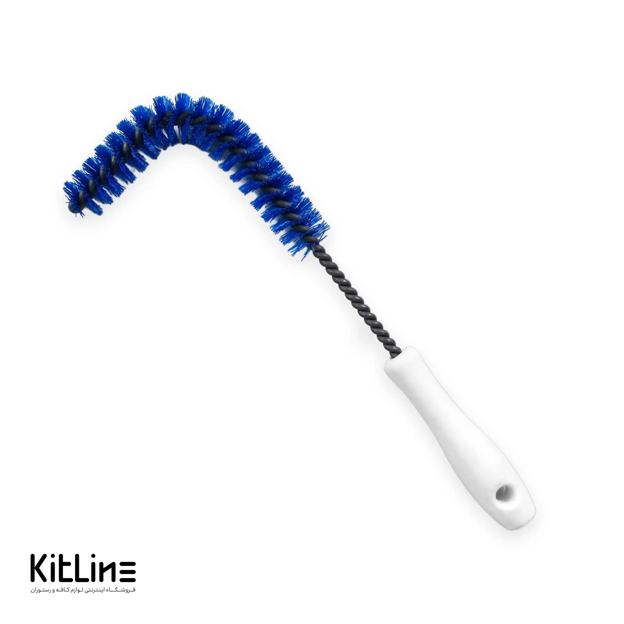 فرچه سر کج دسته پلاستیکی ۳۰ سانتیمتری آبی کارلایز (Carlise)