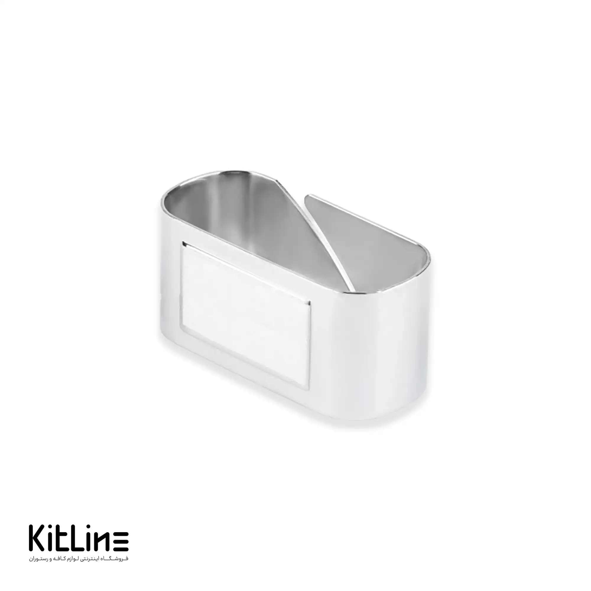 حلقه دستمال سفره استیل ۶ سانتیمتری ترامونتینا