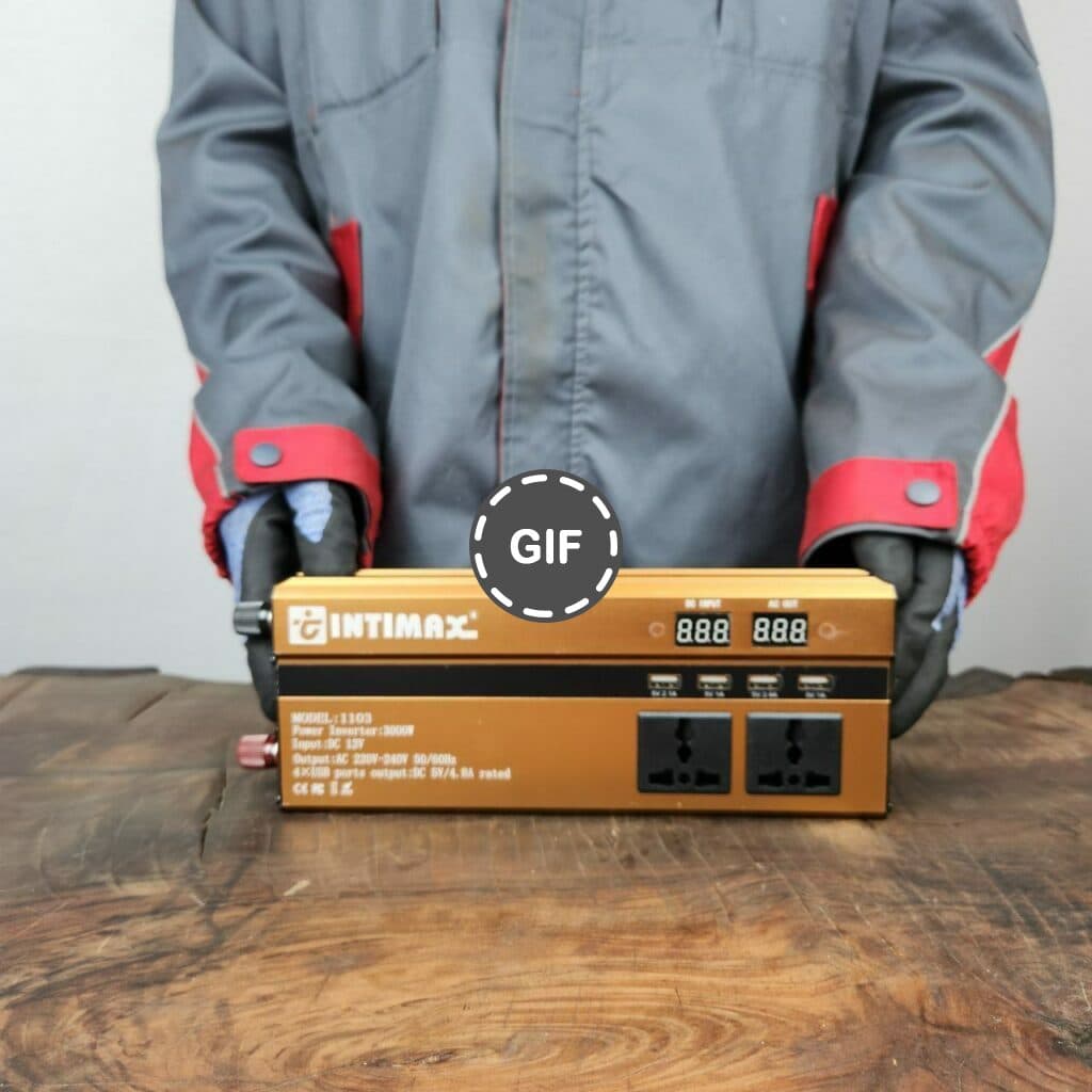 مبدل (کانورتر) برق ۱۲ به ۲۲۰ ولت ٣٠٠٠ وات اینتیمکس مدل 1103