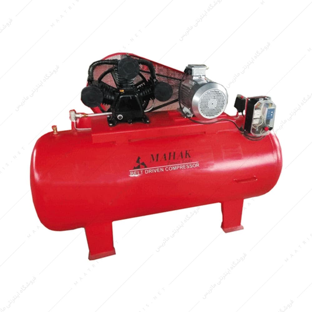 کمپرسور باد 900 لیتری با مخزن 750 لیتر محک مدل AP-900