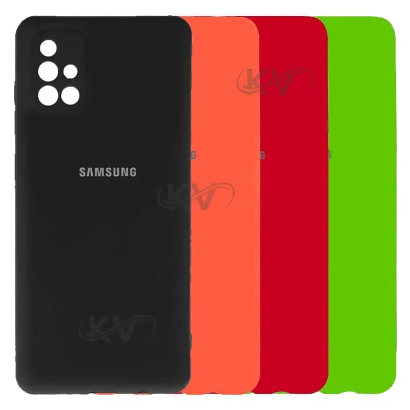 قاب سیلیکونی پافری Q Series سامسونگ A71