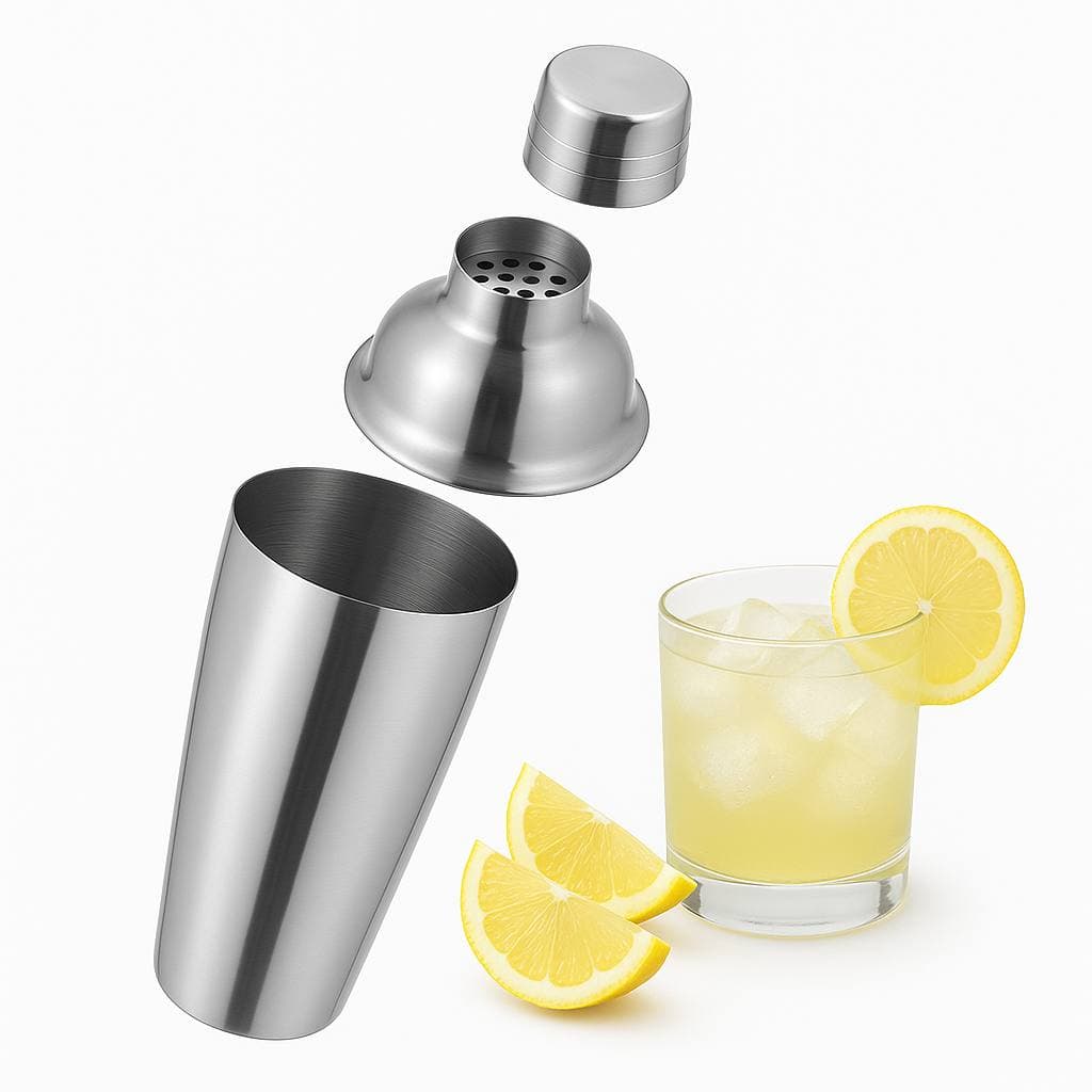 شیکر استیل سه تیکه