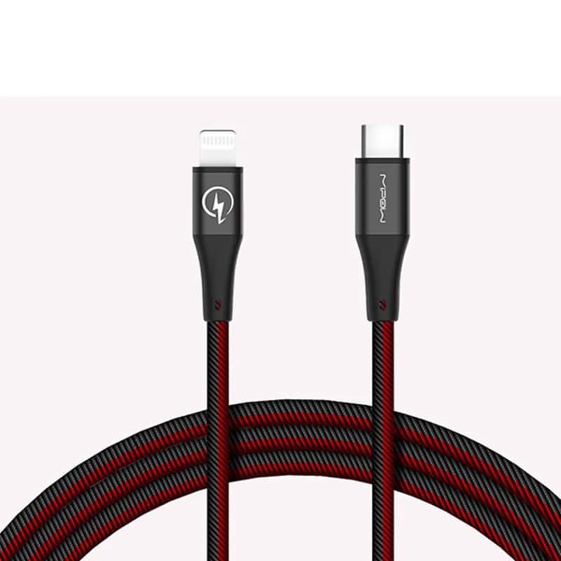کابل تبدیل USB-C به لایتنینگ مایپو Mipow CCL10 Red