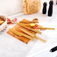 ست چاقو 5 پارچه کاراجا Goldest Premium