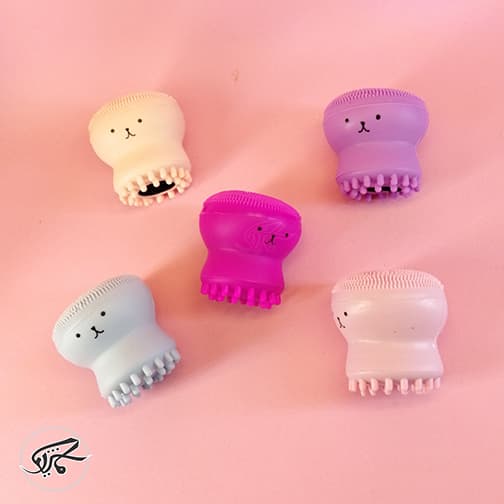 فیس براش دستی سیلیکونی عروسکی