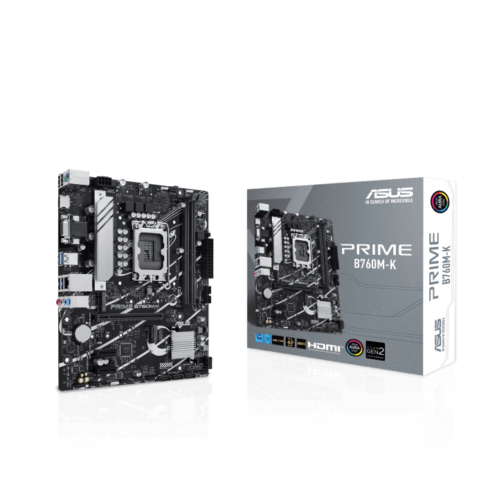 مادربرد ایسوس مدل PRIME B760M-K D5