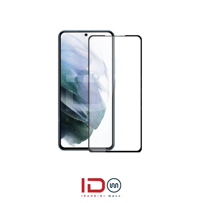 گلس شیشه ای تمام صفحه و فول چسب گوشی سامسونگ مدل Samsung s23 برند ردلیبل