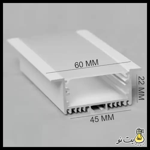 چراغ خطی لاینر توکار برش 4.5 سانت