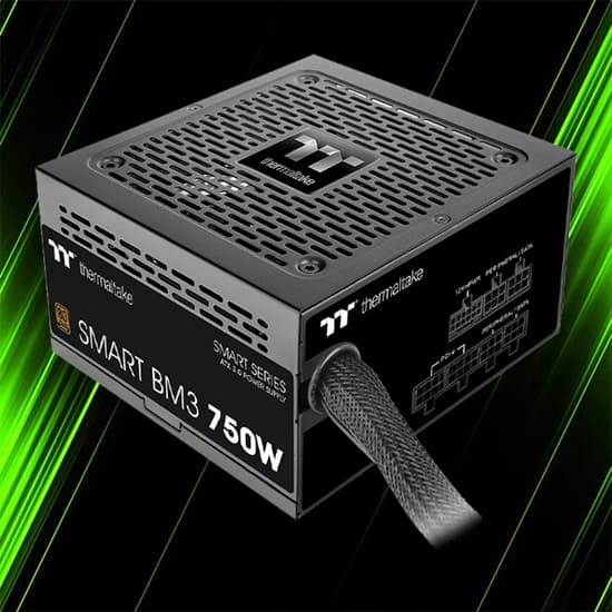 پاور کامپیوتر 750 وات نیمه ماژولار ترمالتیک مدل Smart BM3 Bronze TT Premium Edition