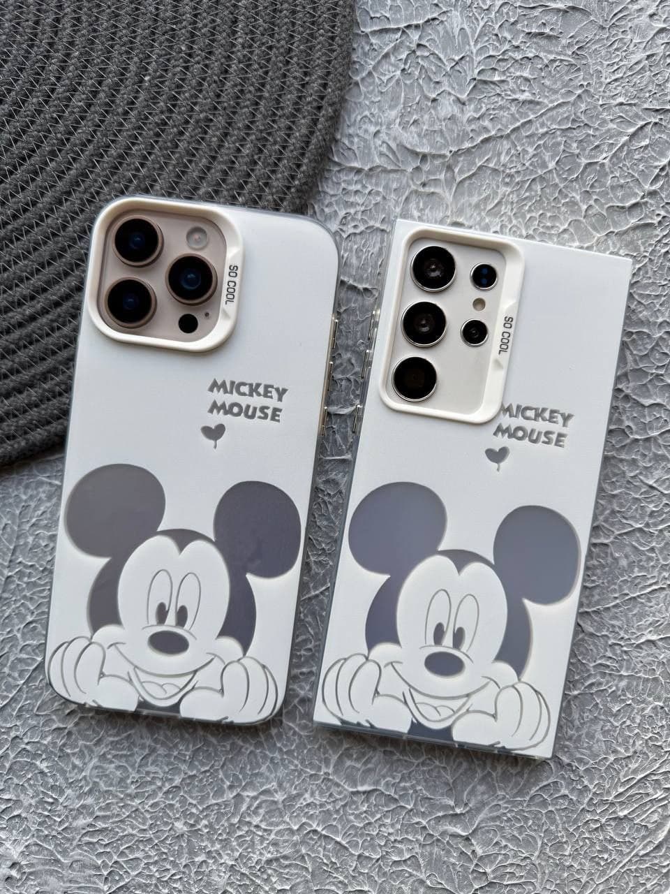 قاب میکی سفید نچرال