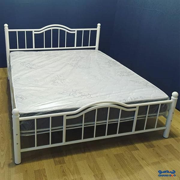 تخت خواب فلزی دو نفره DS مدل M14