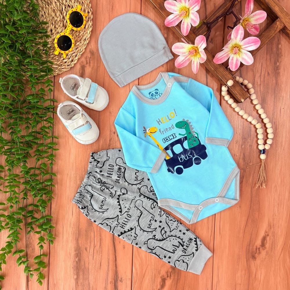 سه تیکه رگالی ماشین حیوانات