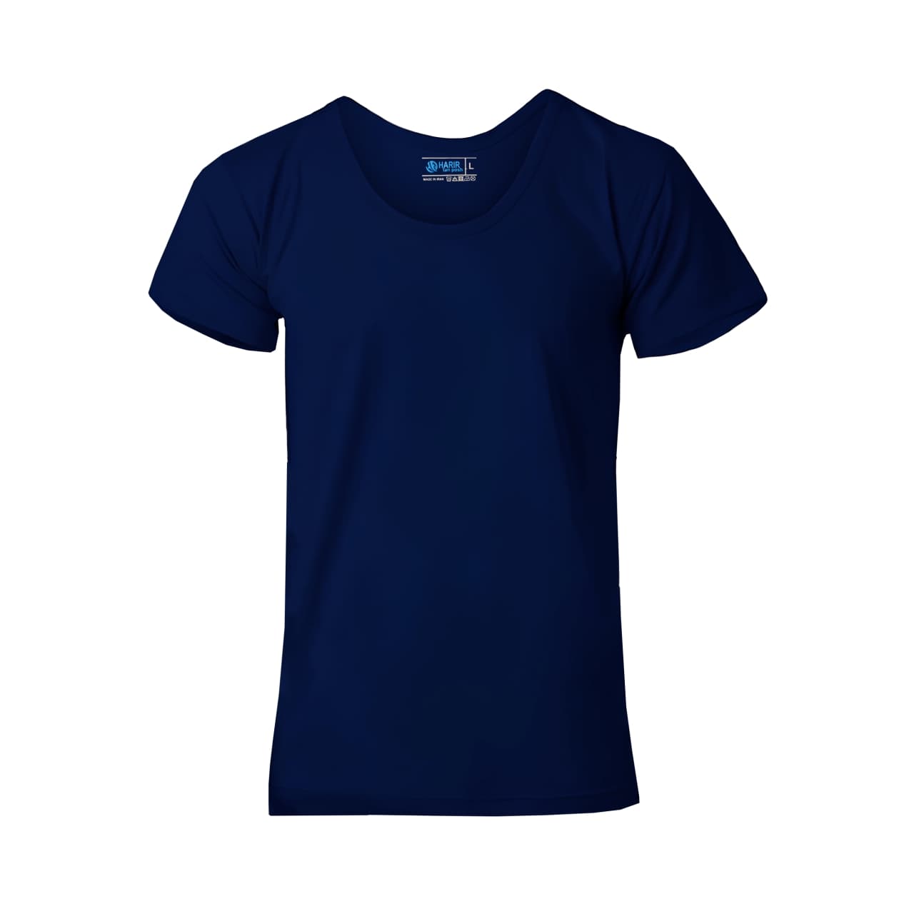 زیرپوش آستین دار مردانه حریر تن پوش مدل سوپر پنبه رنگ سرمه ای