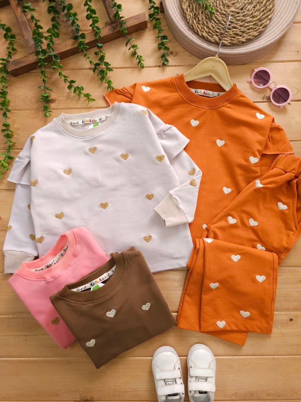 ست قلب طلایی