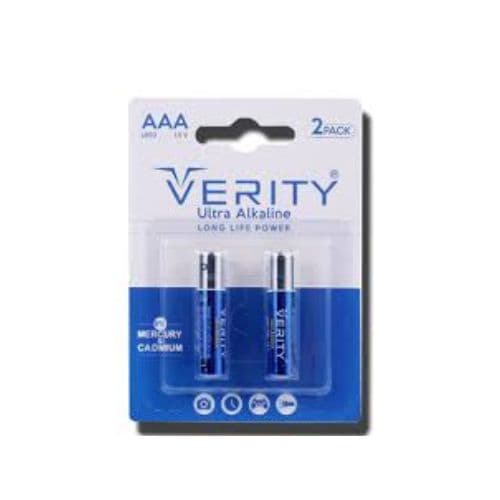 باتری نیم قلم وریتی مدل الترا ULTRA ALKALINE بسته دو عددی