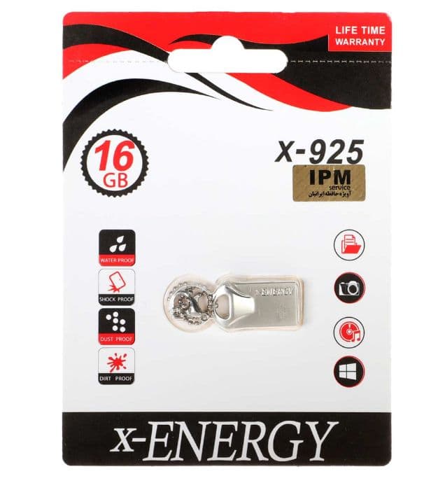 فلش مموری ایکس-انرژی مدل X-925 USB2.0 ظرفیت 16 گیگابایت