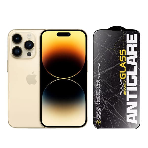 گلس مات آیفون 14 پرومکس (Anti Glare 001)