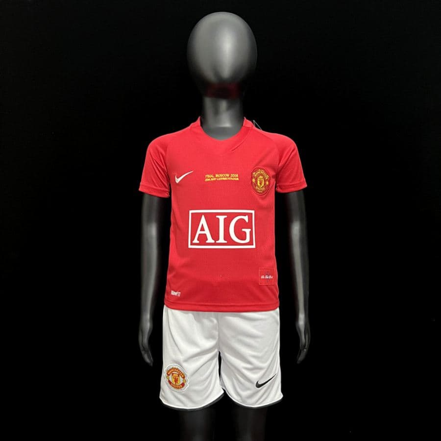 لباس کلاسیک بچه گانه منچستریونایتد 2009-2007 کیت اول