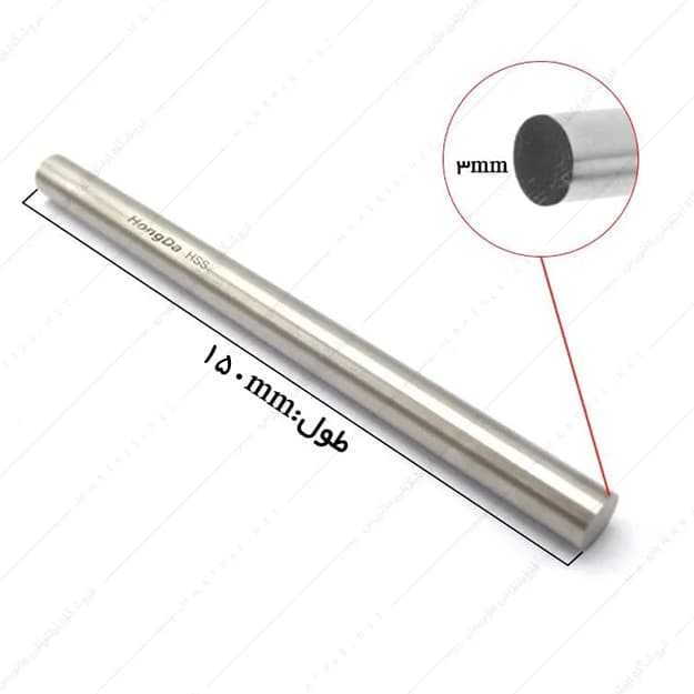 تیغچه گرد HSS سایز 150×3 میلی متر برند هانگدا