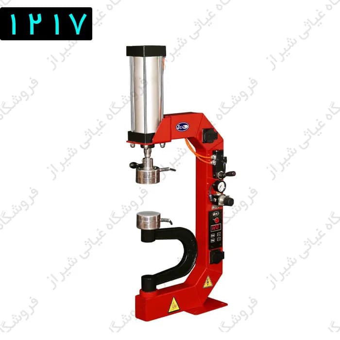 دستگاه آپارات لاستیک سواری پنوماتیک دیجیتال 6قالب تیران نوین