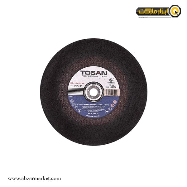 صفحه پروفیل بر توسن 355x3.2 میلی متر f108-355MC3/2